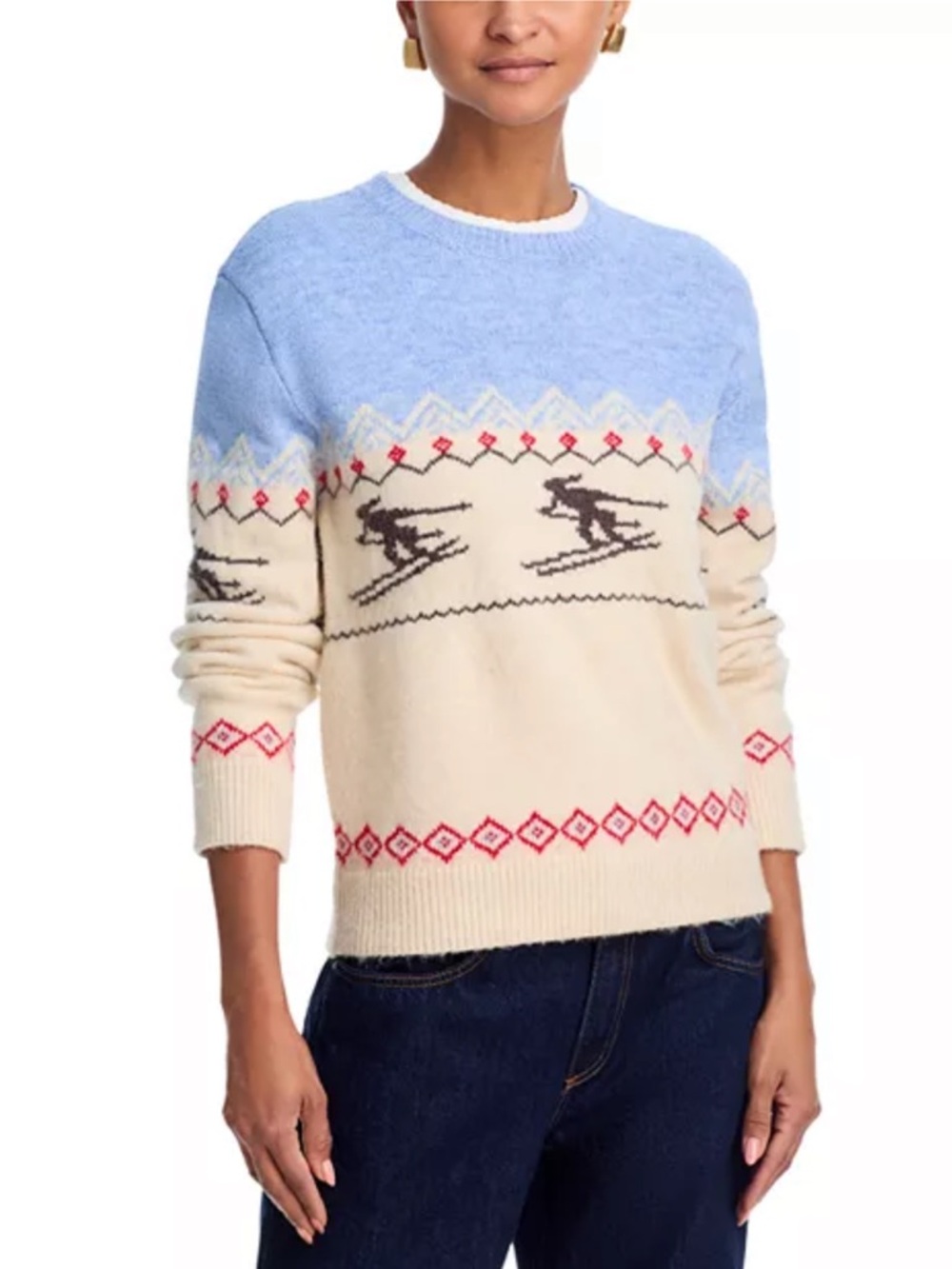 AQUA Ski Sweater